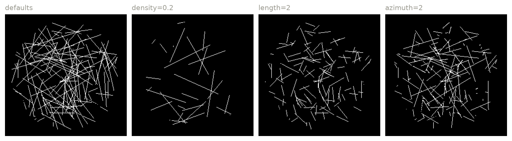 MatsLines with different parameters
